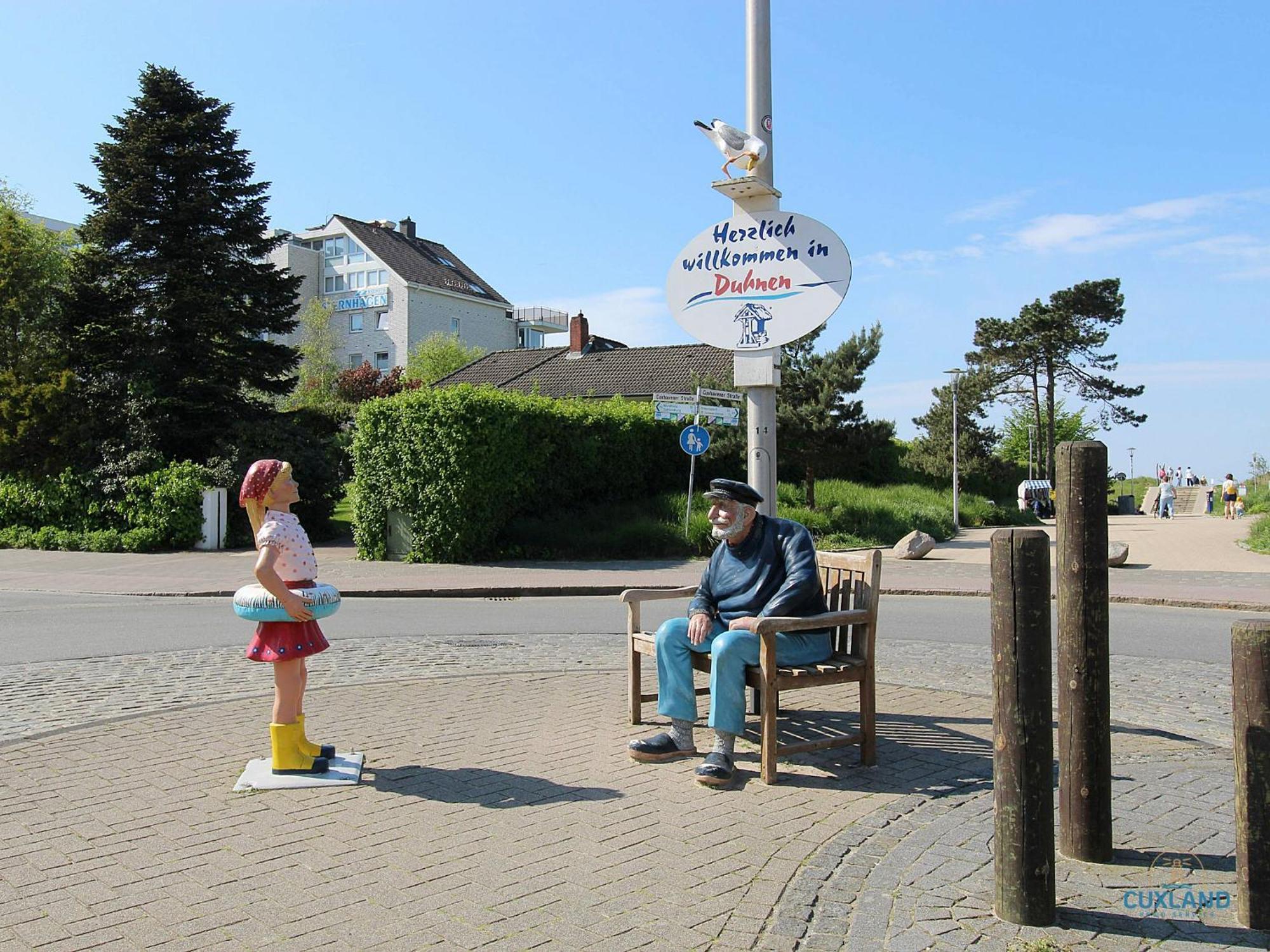 Haus Kerstin Duhnen Wohnung 8 Cuxhaven Esterno foto